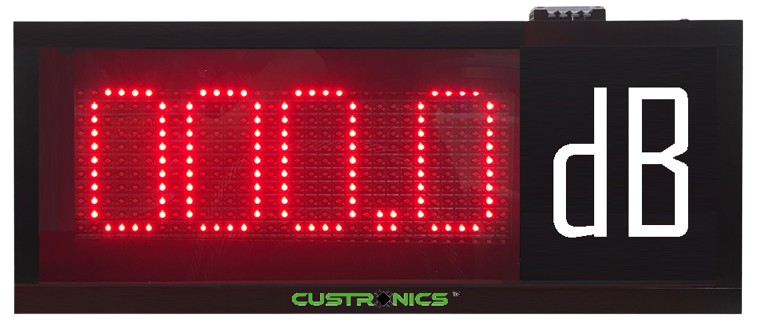 1.1RW 4 to 20ma SPL dB Custronics led display