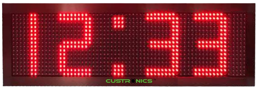 NTP GPS clock - Customize LED Display panel - JT Techtronics sdn bhd - Custronics - Jim 6016 3199391